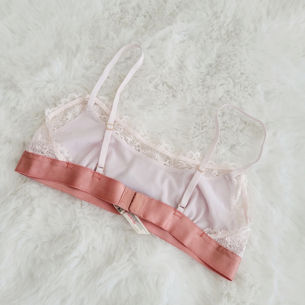 🌷FREE PEOPLE IN TIME SCOOP BRALETTE SIZE S - Picture 8 of 8